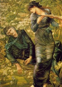 Edward Burne Jones The Beguiling Of Merlin